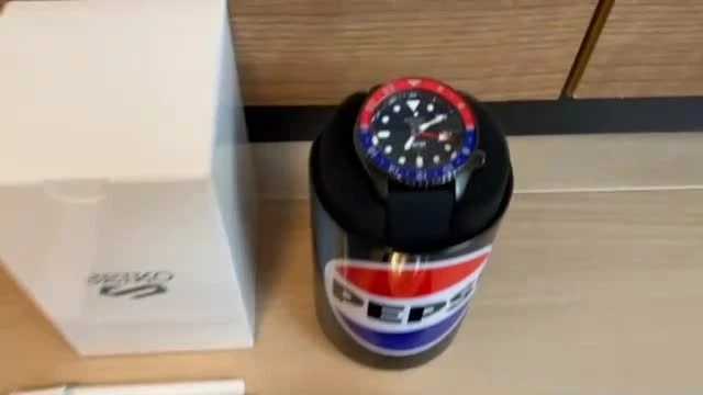 SEIKO 5 SPORTS SBSC023 SKX PEPSI collaboration Automatic Blue Red