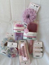 Conair Scunci Hair Accessories Lot Hello Spring Brush Clips Scrunchies New