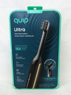 Quip Ultra, Next Generation Smart Sonic Electric Toothbrush (Eclipse) SEALED