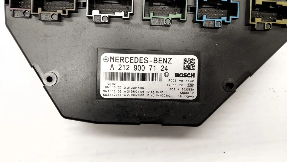 MERCEDES-BENZ E T-Model S212 A2129007124 scatola fusibili 2.10 diesel 28582268 - Immagine 2 di 4