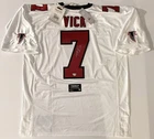 MICHAEL VICK Signed Mitchell & Ness NFL White Jersey $300 FALCONS (Fanatics)