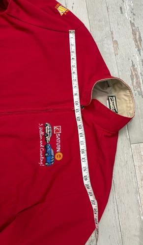 VTG 90s Saturn Auto UAW 3 Million & Counting Prime Union Jacket Red Sz L Bomber image 10