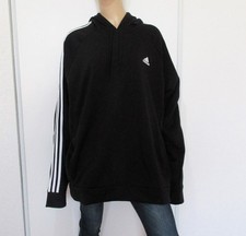 Men's Size XL ADIDAS Hoodie Black Pullover Sweatshirt