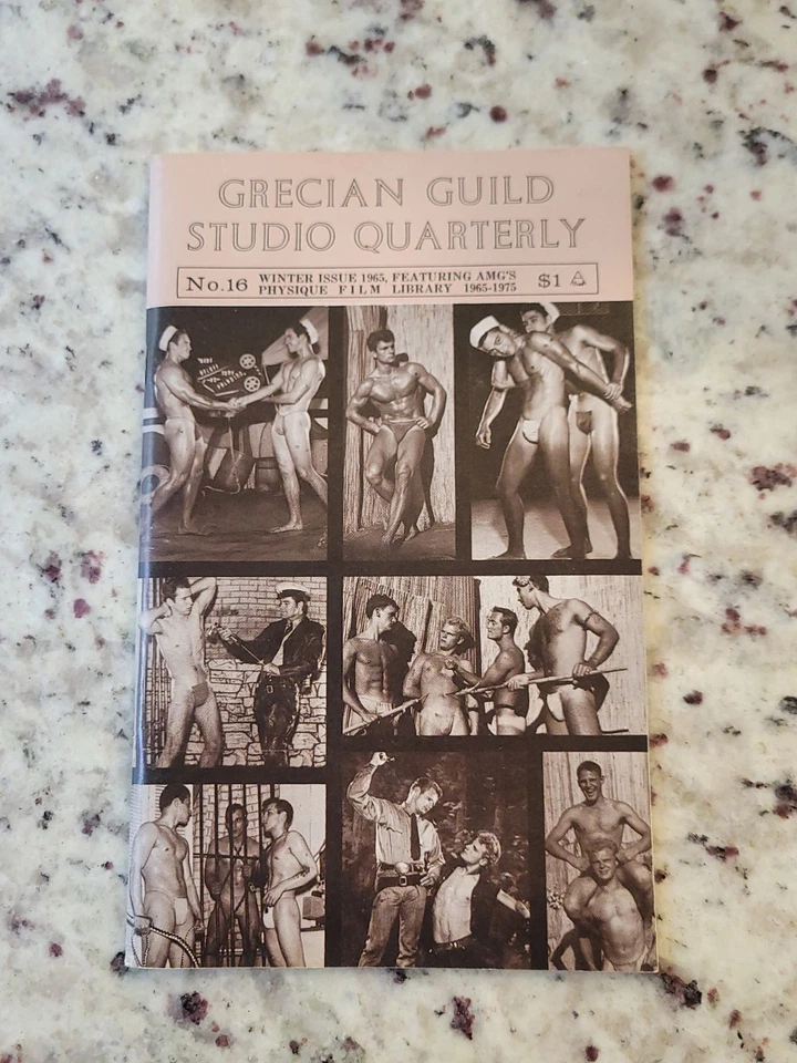 GRECIAN GUILD STUDIO QUARTERLY Lot of 3 MAGAZINES ISSUES FROM GAY UNCLE'S CLOSET - Image 4 of 4