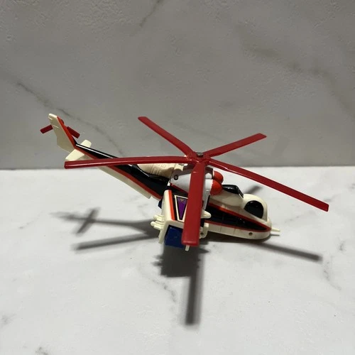 Sky-Bots Transforming Robot Helicopter Phoenix Bot Aircraft Vintage Tek Toys