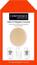 Men&rsquo;S Nipple Covers for Gynecomastia Concealment &ndash; Hypoallergenic, Water-Resista
