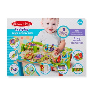 melissa and doug first play jungle activity table