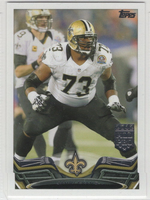2013 Topps Mini Football New Orlean Saints Team Set 