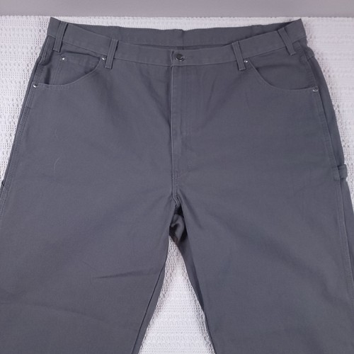 Dickies Men's Relaxed Straight Carpenter Utility Jeans Gray 44x32 NWT *Read