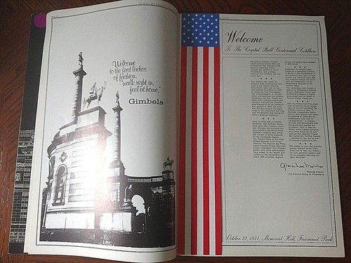 Crystal Ball Centennial Cotillion Program, Philadelphia 1971, Patricia Nixon - Picture 4 of 6