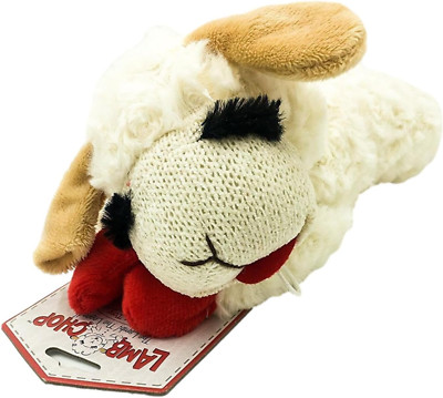 Mini Lamb Chop Dog Toy (6 Inch)