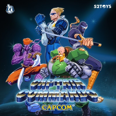 Figurines Captain Commando Capcom Toys Collection Video Game Arcade Retro
