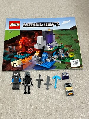 Lego 21172 Lego Minecraft The Nether Portal Instructions Lego Sets