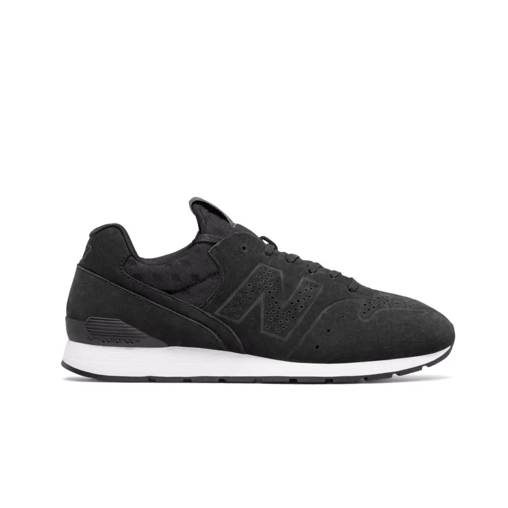 New Balance Shoes Mens 13 Navy White 696 V1 Suede Sneakers MRL696DV New Balance Navy 696 Sneakers | Anthropologie main image 4
