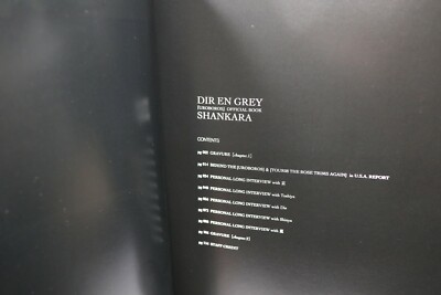DIR EN GREY SHANKARA 2009 -breathing- Official Photo & Interview