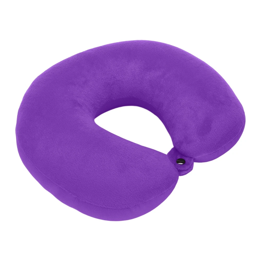 Memory Foam Travel Pillow for Neck Support in Car Home or Office