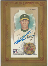 2023 Topps Allen and Ginter Framed Mini Autographs #MAFS Shintaro Fujinami Auto