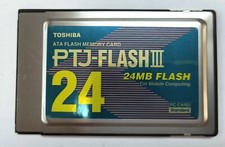Toshiba ATA Flash Memory Card, PC Card, 24MB