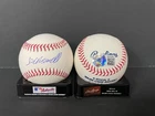 Jackson Chourio Brewers Auto Signed MLB Baseball Beckett Rookie Hologram