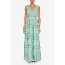 True Decadence Maxi Dress UK8 in Green RRP £112
