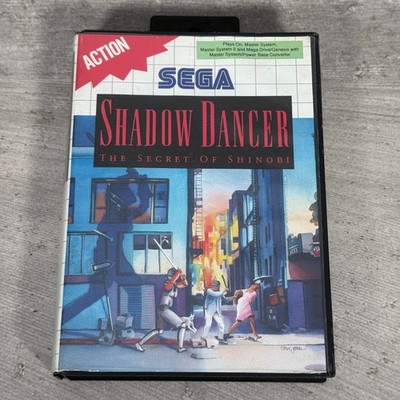 Shadow Dancer The Secret of Shinobi Sega Master System Spiel - mit Anleitung Action