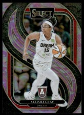 2025 Select WNBA Pink Camo Prizms #171 Allisha Gray /175 - BSK