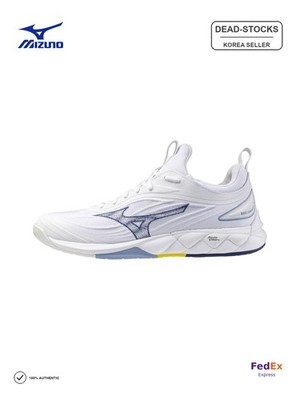 Mizuno Wave Luminous 3 Volleyball - White Blue - V1GA242096 Expeditedship