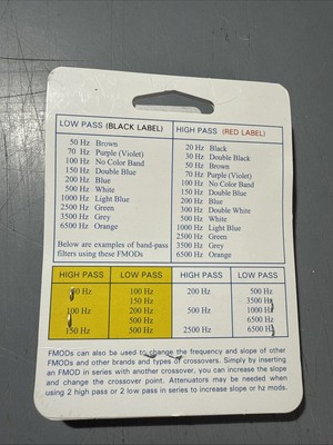 Tecprecision 50-LP-4000 Crossover Modulari 12 DB/oct 4.000 Hz | Altopa - Foto 6