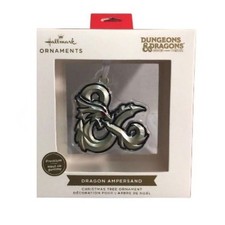 NWT Hallmark Dungeons & Dragons: Honor Among Thieves Dragon Ampersand Ornament