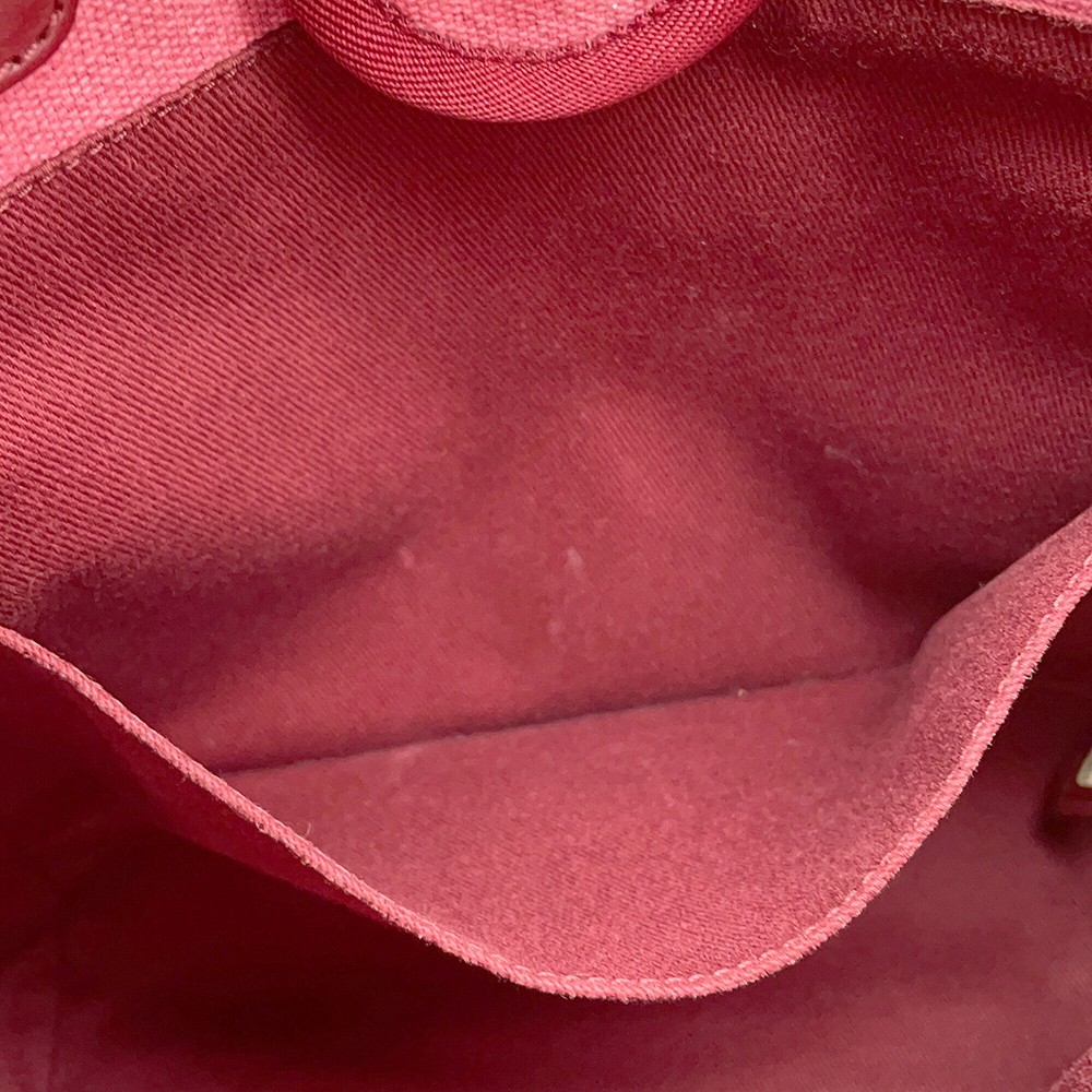 CHANEL Deauville ChainTote Bag Size PM Canvas/Leather Pink/Red A66939 — image 9