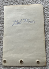 Bob Moser Autograph SIGNED Vintage 1951 Chicago Bears Album Page d88