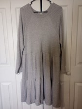 2 American Eagle Sweater Dresses Gray And Maroon  