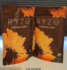 New 2 Packs Organic RYZE Mushroom Coffee 30 Servings Per Pack Best