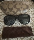Coach Keri  5083 / 11 Black  58 15 135 Sunglasses  + Case — photo 2