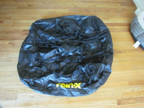Rain-X Rooftop Cargo Carrier Bag Waterproof with Straps 35"x35"x18" Nice