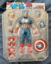 Mezco One 12 Captain America Silver Age 1 12 Action Figure Marvel Comic Avengers