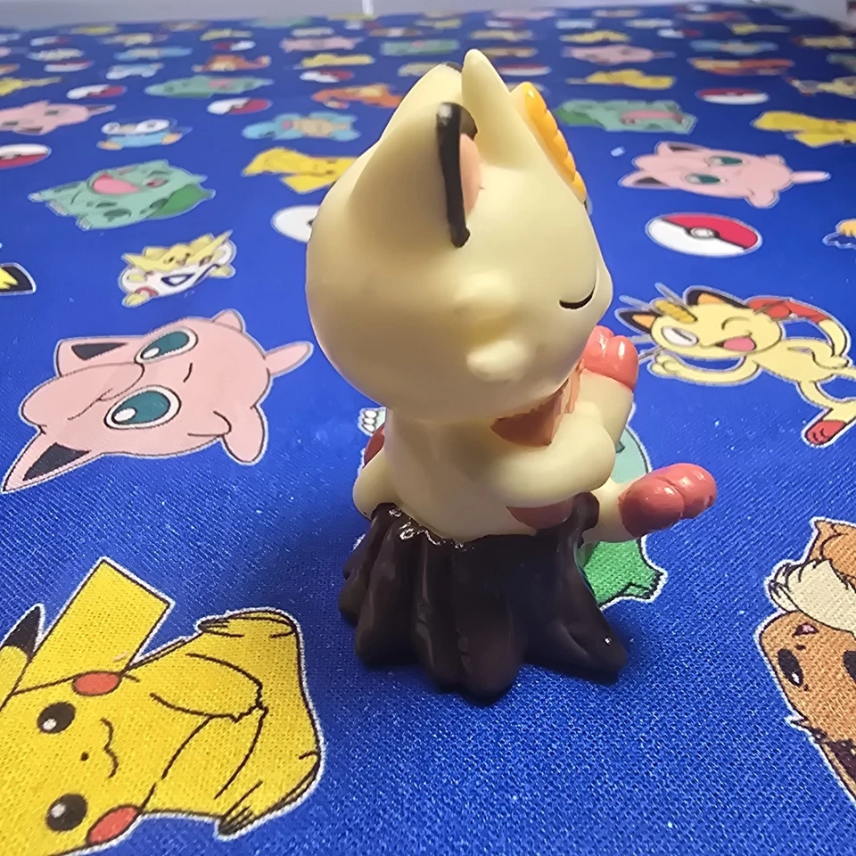 Pokemon Meowth Figura Finger Puppet 1999 Nintendo Bandai PVC De Colección Japón EE. UU. Foto 4 de 4