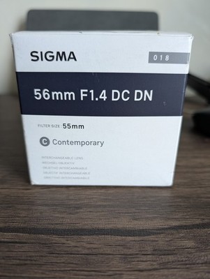 Sigma 56mm F1.4 DC DN Contemporary Lens for Nikon Z Mount 