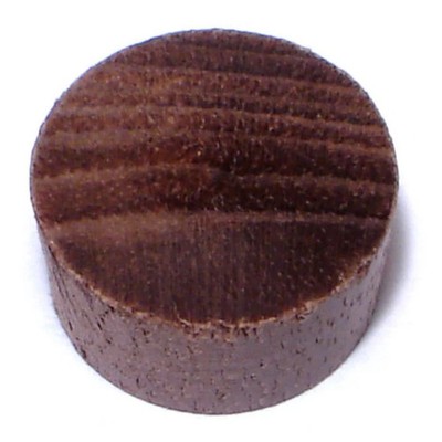 1/2'' Walnut Wood Flat Head Plugs (100 pcs.)