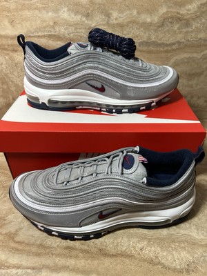 Size 9.5 Nike Air Max 97 OG SP Puerto Rico Grey White Suede DH2319-001