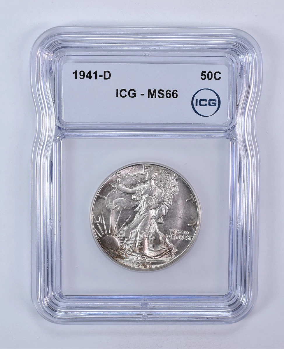 25+ ICG Grade MS 66 US Half Dollar Coins for sale | Updated Oct 2026