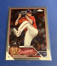 2023 Topps Chrome Update #USC22 Jesse Chavez Atlanta Braves