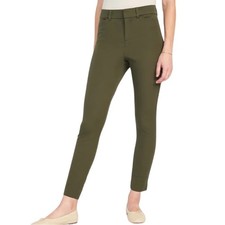 Old Navy Pants High Rise Pixie Ankle Never Fade Olive Green New Women s Size 2