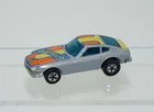 Vintage 1977 Hot Wheels Z-Whiz Gray Datsun Z Flying Colors (BW) Hong Kong