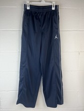 Jordan Boy&rsquo;s Size Large 16/18 Navy Blue Track Pants