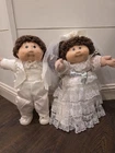 🩷Tsukuda~Cabbage Patch Wedding Set~Maury & Wendy Brown/brown~Orig Box🩷