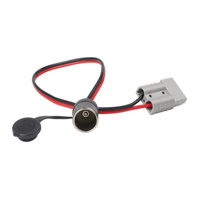 50 Amp For Anderson-Plug To 16A Female Cigarette-Socket Adaptor 500mm  12/24volt