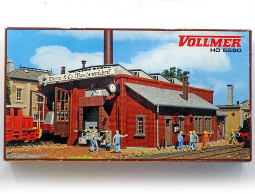 5590 45590 HO H0 1:87 Vollmer Engineering Factory Usine de Machines Warner & Co. | Zustand: New