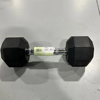 ALL IN MOTION HEX DUMBBELL - ALL IN MOTION™ 12LBS - BLACK - Scratch & Dent