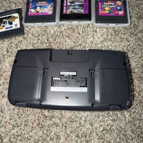 SEGA Game Gear Handheld Console Clean! 🔥 Tested, ORIGINAL With Games And Case